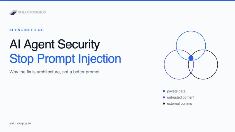 AI Agent Security: Stopping Prompt Injection
