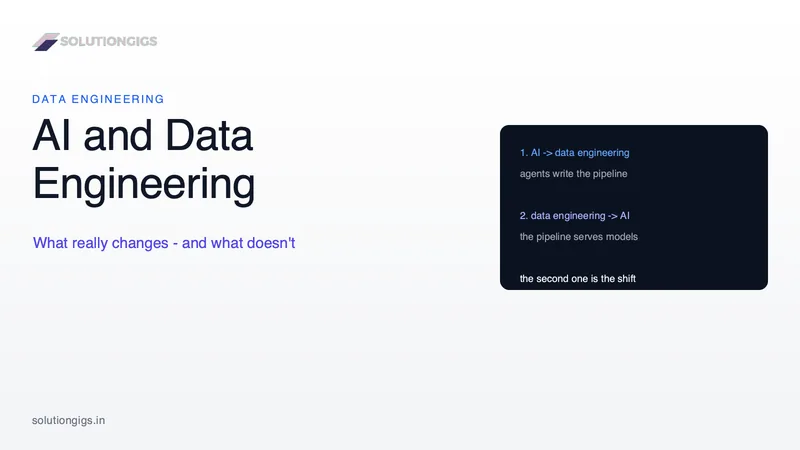 AI and Data Engineering: What Really Changes and What Doesn't
