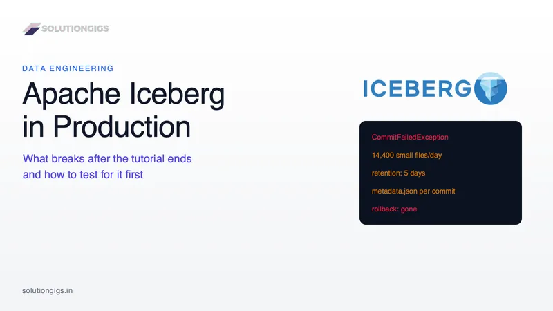 Apache Iceberg in Production: How to Test It Before It Breaks You