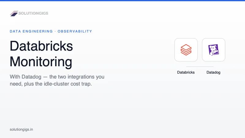 Datadog Databricks Monitoring: Setup, Metrics & Cost