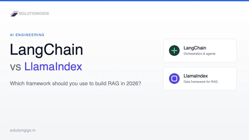 LangChain vs LlamaIndex: Which to Use for RAG