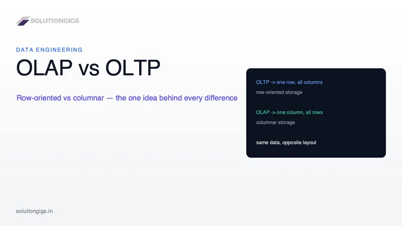 OLAP vs OLTP: The Real Difference Every Engineer Should Know