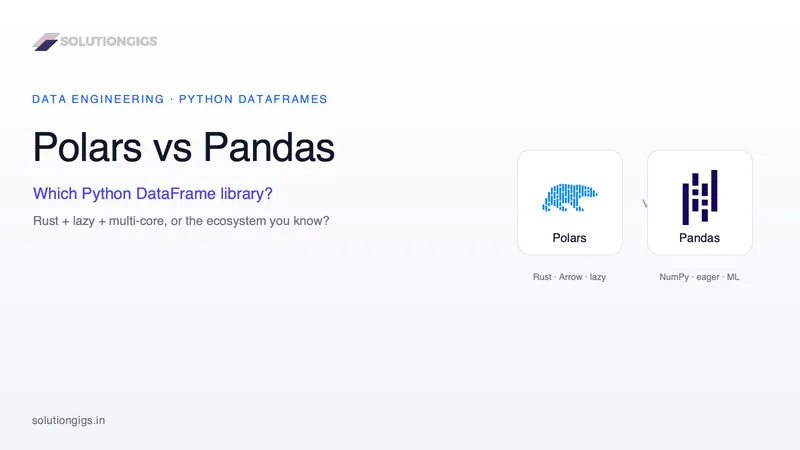 Polars vs Pandas: Which DataFrame Library to Use