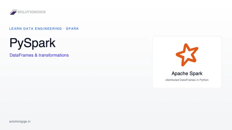 PySpark Fundamentals: DataFrames & Transformations