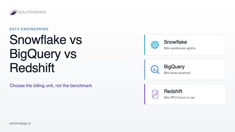 Snowflake vs BigQuery vs Redshift: How to Choose