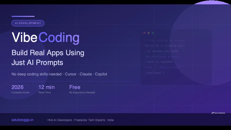 Vibe Coding: Build Apps With AI — Complete Guide